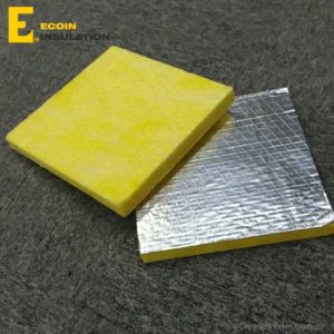 Glass wool blanket and board used in Ecuador HVAC Project