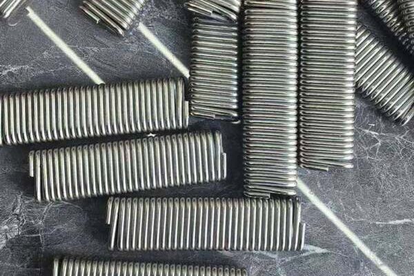 Insulation Flat Expansion Spring — Stainless Steel 304/316 | 100mm Length | 19mm Banding